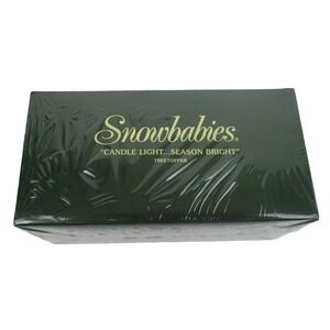 Department 56 Snowbabies Candle Light Season Bright Tree Topper 68863 New in Box